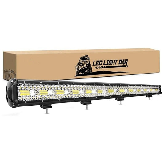 Bară LED Auto Dreaptă 81cm 195W Osram – Iluminare Off-Road Rezistentă la Apă și Șocuri pentru SUV, Camioane, ATV și Bărci