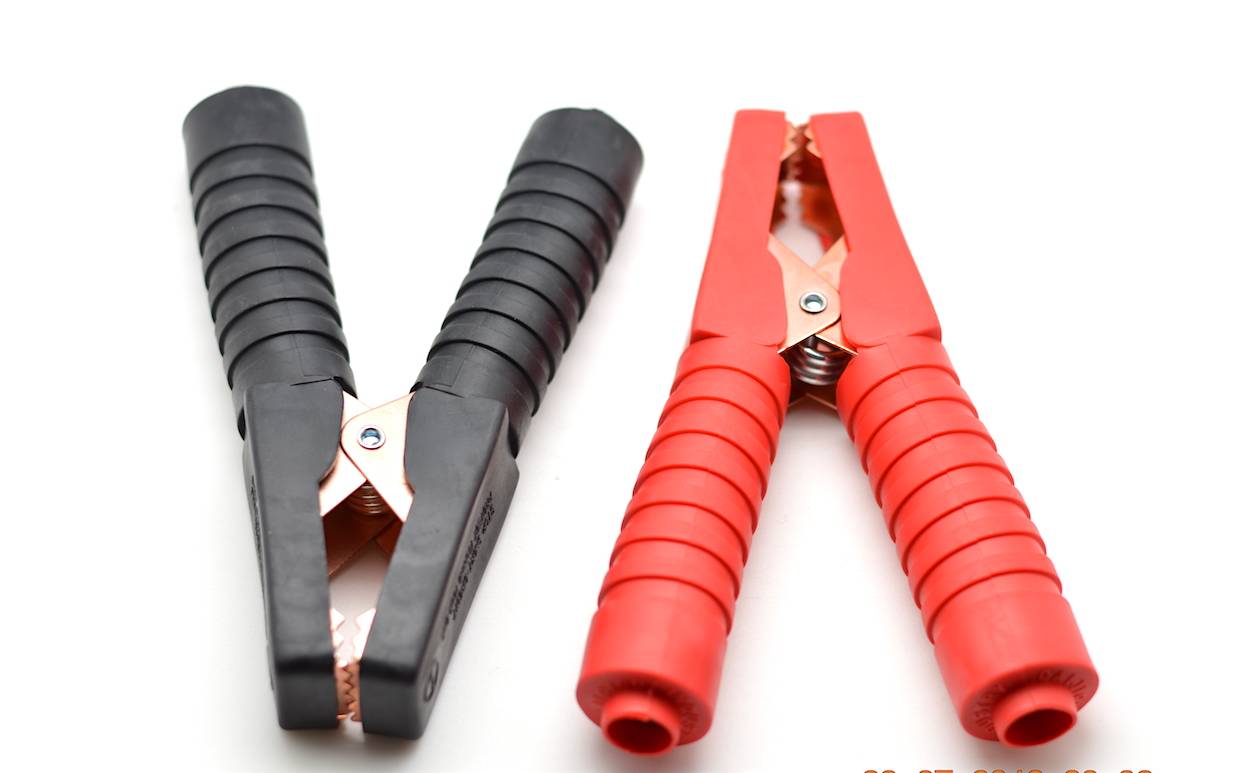 cleste crocodil izolat 500A set 2 buc