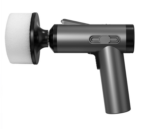 Polisher Auto Fără Fir pentru Lustruire și Ceară – Mașină de Polish Wireless cu 3 Trepte de Viteză, Dual Track, Încărcare USB Type-C