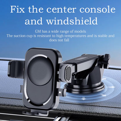 Suport Telefon Auto Reglabil cu Braț Telescopic, Rotire 360°, Montare Bord sau Parbriz, Universal