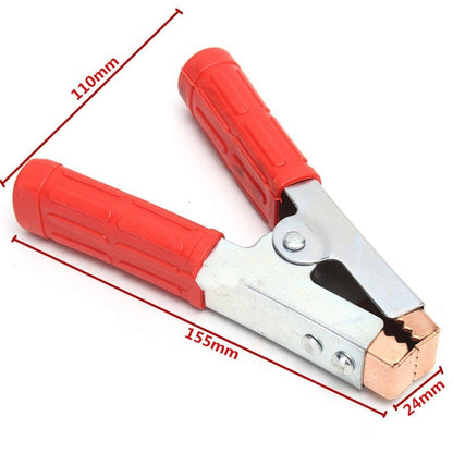 Set 2 Clești Crocodil Izolați 600A – Clești pentru Măsurători Electrice și Testare în Siguranță