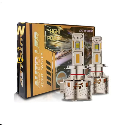 Becuri LED Auto H7 Premium CANBUS 38.000LM 480W – Set LED Faruri Super Bright 6500K Alb Rece