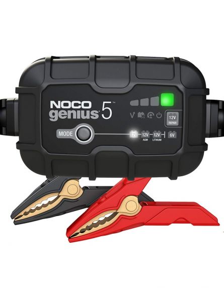 Redresor Acumulatori 6V 12V 5A, NocoGenius 5, Pentru Acumulatori 120A