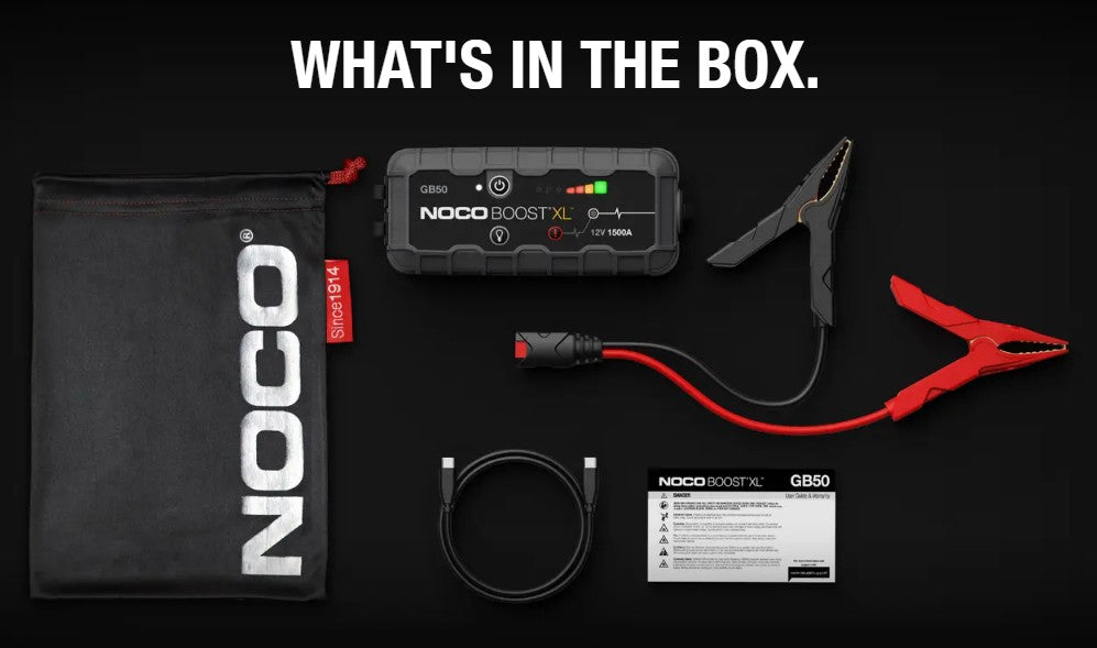 Robot Pornire Auto Noco Boost GB50, 12V, 1500A, Litiu-Ion