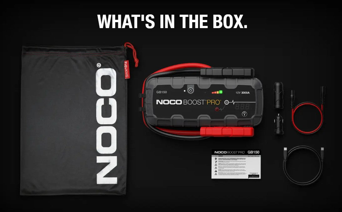 Robot Pornire Auto, Jump Starter Auto 12V Portabil, GB150, Curent Pornire 3000A Litiu-Ion