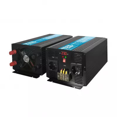 Invertor Auto 12V 220V, TED Electric TED000415, 4000W, Undă Sinusoidală Pură