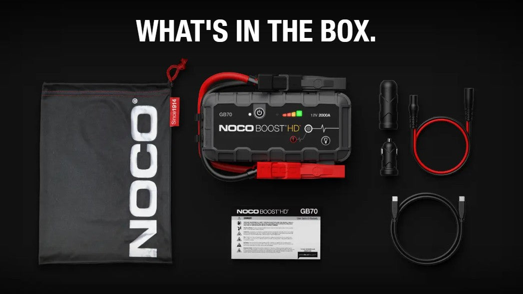 Robot Pornire Auto, Jump Starter Auto 12V, 2000A, Litiu-Ion, Noco Boost GB70