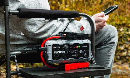 Robot Pornire Auto, Jump Starter Auto Portabil 12V, Curent Pornire 2500A Litiu-Ion, Noco Boost GBX75