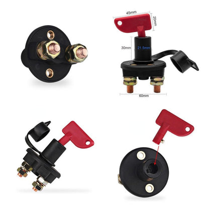 Intrerupator General Baterie Auto 2 Chei , 12V - 24V 200A - Frize