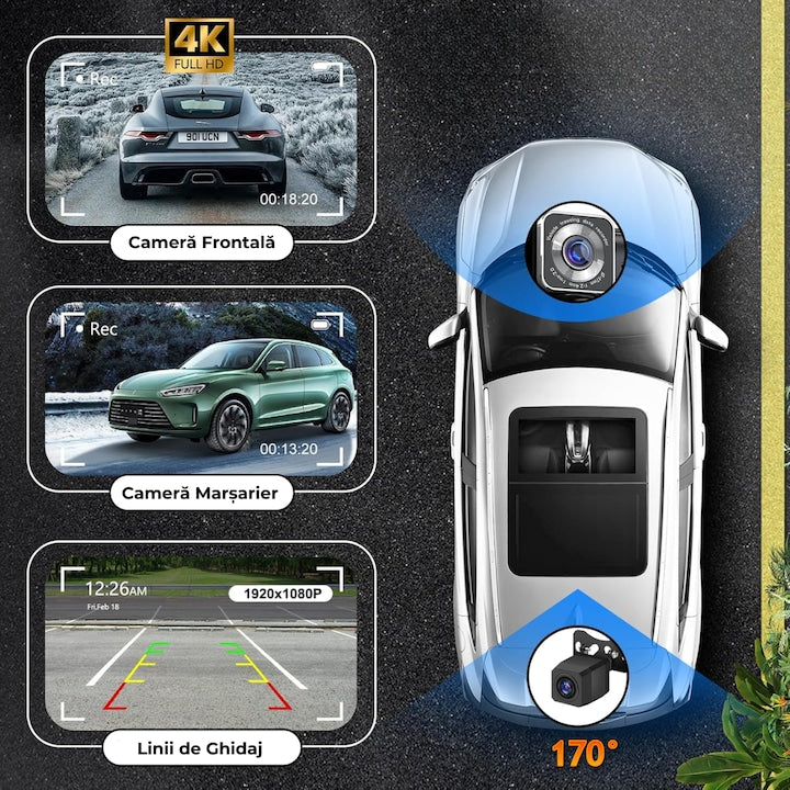 Tabletă Auto Wireless Apple CarPlay & Android Auto 10,26″, Ecran Mare HD, Compatibilă cu Orice Automobil, Navigație, Muzică și Apeluri Hands-Free